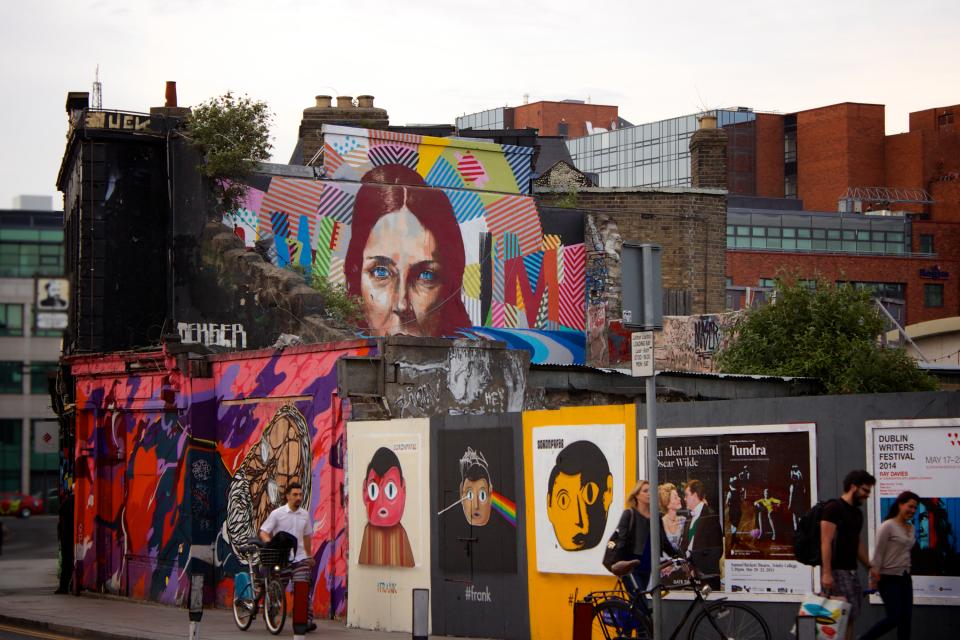 The mural, finished