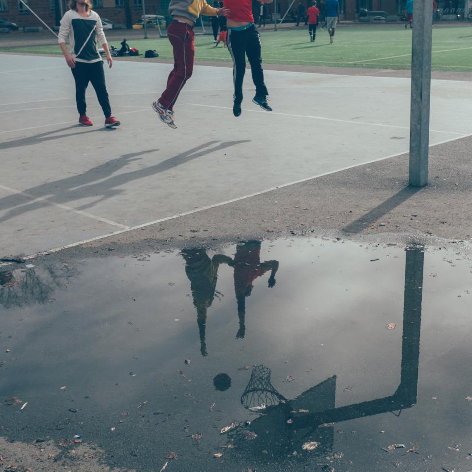 Netball practice